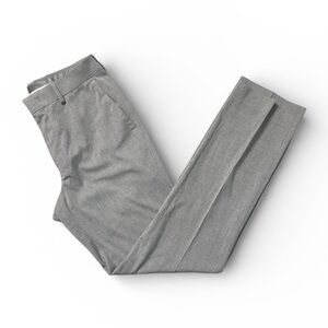 Murano Men's Dress Pant Alex Fit Light Gray Flat Front Straight Leg 29 x 31